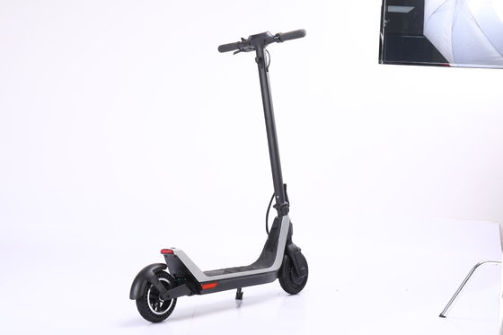 Silver Portable city scooter with touching screen display lithium battery