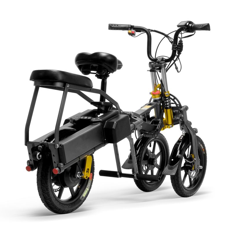 tricycle 1000W électrique pour handicapé, scooter de mobilité de 3 roues