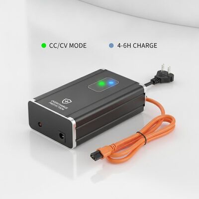 Chargeur de batterie 48V5A avec mode courant constant / tension constante pour un temps de charge de 4 à 6 heures et protection contre la surcharge